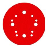 5 in. 320 Grit Orbital Sanding Discs (15-Pack)
