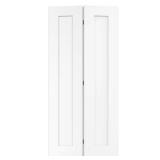 36x80 in Madison White Bi-Fold Closet Door