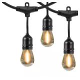 24-Light 48 ft LED S14 Bulb String