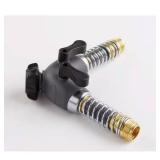 Dual Flex Connect Shut-Off Hose Adaptor