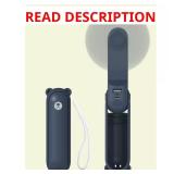 PRIVATE BRAND 5 in. 3-in-1 Blue Personal Fan