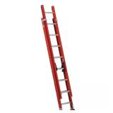 16 ft Fiberglass Extension Ladder 300 lb