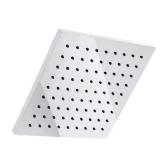 Modern 1-Spray Rain Shower Head, 8 in. Chrome
