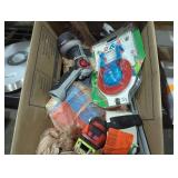 Box Lot Assorted Small Home Improvement Items