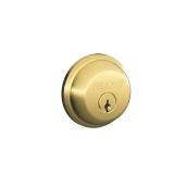 Schlage B-Series Deadbolt Brass