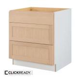 Hampton Bay 30x24x34.5 in Drawer Base Cabinet