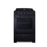 24 in. Gas Range, 4 Sealed Burners