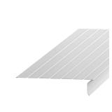 F8 - 6x1x10 ft White Aluminum Drip Edge-Some dama