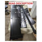 Metal Cabinet with Interior Shelves, Black Parts