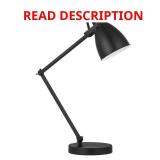 24 in. Black Architect Desk Lamp (Damaged)