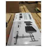 Storm Shell indoor-outdoor rolling tv cart