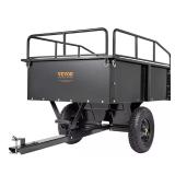 750 lbs 15 cu ft Heavy Duty ATV Trailer Cart
