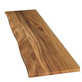 Saman Solid Wood Countertop, Live Edge