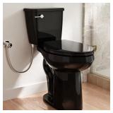 Glossy Black 21 in. Tall Toilet, 12" Rough-In