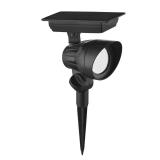 120 Lumen Black Solar LED Spotlight