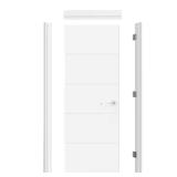24x80 5-Panel White Primed Door Hardware (Hardwar