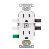 Leviton Lever Edge 15A 125V Outlet (3 pk)