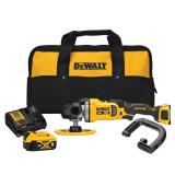 20V MAX XR Rotary Polisher with 2 Batteries