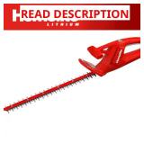 12V 18" Cordless Hedge Trimmer (No Charger)