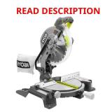 RYOBI 14A Corded 10" Miter Saw LED