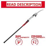 Fiberglass Telescoping Tree Pruner 13" Blade