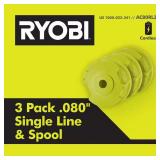 Twisted 0.080 in. Auto Feed Spools (3)