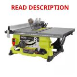 RYOBI 13A 8-1/4 in Compact Jobsite Table Saw