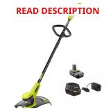 ONE+ 18V 13" Ryobi String Trimmer w/ Battery