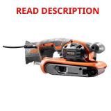 6.5 Amp Corded 3x18 Belt Sander with AIRGUARD