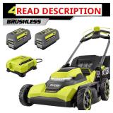 40V Brushless 21" Cordless Mower w/ 2 Batts