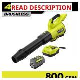 40V Brushless Leaf Blower (Tool Only)