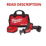 M12 FUEL 12V HACKZALL Kit w/ 4.0Ah Battery