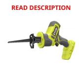 RYOBI ONE+ 18V Reciprocating Saw (Tool Only)