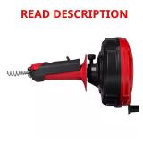 Trap Snake Auger Drain Cleaning Kit