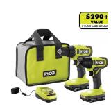 RYOBI 18V 2-Tool Combo
