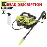RYOBI 1800 PSI 1.2 GPM Pressure Washer