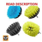Multipurpose Cleaning Kit 4-Piece with Brushes