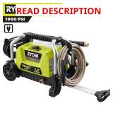 RYOBI 1900 PSI Electric Pressure Washer