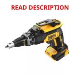 DEWALT XR 20V MAX Brushless Screw Gun Tool