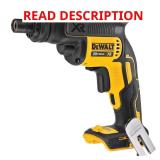 20V MAX XR Drywall Screw Gun Tool Only