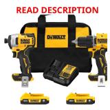 DeWalt 20V 2 Tool Combo (Missing Charger)