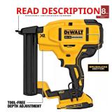 DEWALT 20V MAX XR 18-Gauge Stapler Kit
