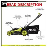 RYOBI 40V HP Brushless 20 In Mower
