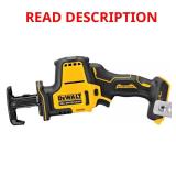 ATOMIC 20V MAX Cordless Recip Saw (Tool)
