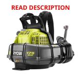 175 MPH 760 CFM 38cc Gas Backpack Leaf Blower