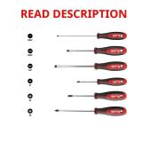 Phillips Slotted Flat Head Hex Driver Set (6)