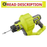 ONE+ 18V Cordless Drain Auger, 25 ft Cable