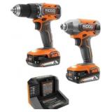 RIDGID 18V 2-Tool Drill/Driver, Impact