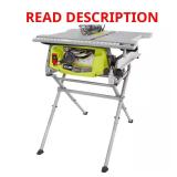 15 Amp 10 in Jobsite Table Saw with Stand