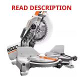 RIDGID 15-Amp 10" Corded Miter Saw with LED